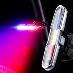 Bike Tail Light Ultra Bright USB Rechargeable LED Bicycle Rear Light 5 Light Mode Headlights High Visibility Bike Rear Light USB Rechargeable LED Bicycle Tail Light Waterproof Cycling Safety Flashlight With Multiple Modes Stevvex