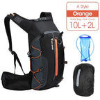 Bike Bags Portable Waterproof Backpack Cycling Water Bag Outdoor Sport Climbing Hiking Pouch Hydration Backpack  Bike Backpack  Mountain Biking Daypack Cycling Hiking Bicycle 10L Stevvex