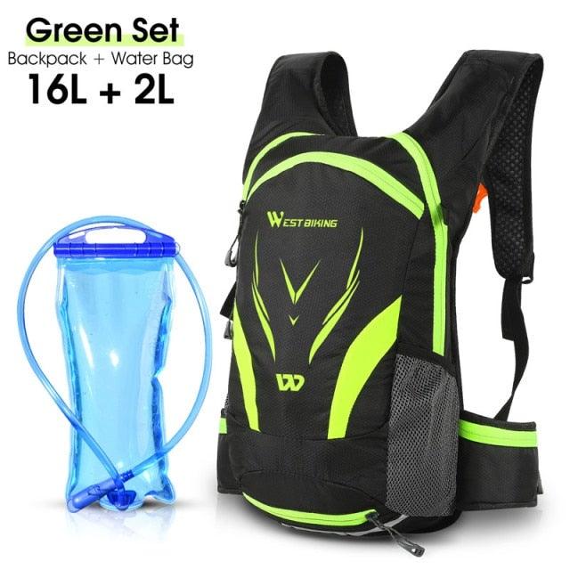 Bike Bags Portable Waterproof Backpack Cycling Water Bag Outdoor Sport Climbing Hiking Pouch Hydration Backpack  Bike Backpack  Mountain Biking Daypack Cycling Hiking Bicycle 10L Stevvex