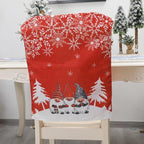 Stylish Chair Covers Christmas Santa Claus Chair Back Cover Christmas Dining Dinner Table Decoration New Year Party Supplies Dining Table Decoration for Home New Year Party Stevvex