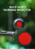 Bike Rear Mirrors Cycling Mobility Scooter Round Handlebar End Mirror Rotatable Adjustable Bicycle Mirror With Safety Rearview Mirror Convex Mirror With Adjustable Handlebar Installation Suitable For Mountain Road Bikes Stevvex