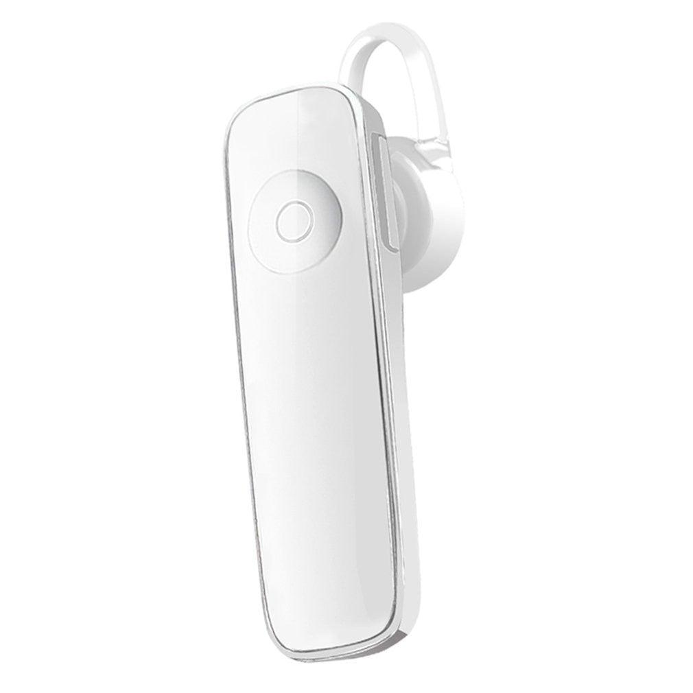 Black White Wireless Bluetooth Earphone In-ear Single Mini Earbud Hands Free Calls With Clear Conversations And Streaming MultimediaStereo Music Headset Sport Bluetooth Headphones Over Ear Hooks Earphone For Smart Phones Stevvex
