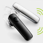Black White Wireless Bluetooth Earphone In-ear Single Mini Earbud Hands Free Calls With Clear Conversations And Streaming MultimediaStereo Music Headset Sport Bluetooth Headphones Over Ear Hooks Earphone For Smart Phones Stevvex