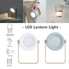 Retractable Bedroom Bedside Reading Light Folding Led Desk Lamp Wooden Handle Portable Lantern Light For Camping Emergency Lamps Decorative Table Lamp Cute Study Lamps for Bedroom Décor Stevvex