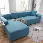 Elegant Elastic Sofa Covers Set for Living Room Chaise Lounge L Shape Corner Stretch Couch Armchair Slipcover Furniture Protector Shaped Sofa Cover Sectional Couch Cover for Living Room Fabric Chaise Lounge Slipcover Stevvex