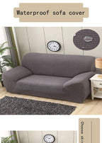 Sofa Cover Waterproof Waffle Sofa Cover All-Inclusive Thick  Sofa Towel Waterproof Sofa Cushion Waterproof Couch Cover Dual Waterproof Sofa Cover Stretch Jacquard Sofa Slipcover Leakproof Furniture Protector For Kids Stevvex