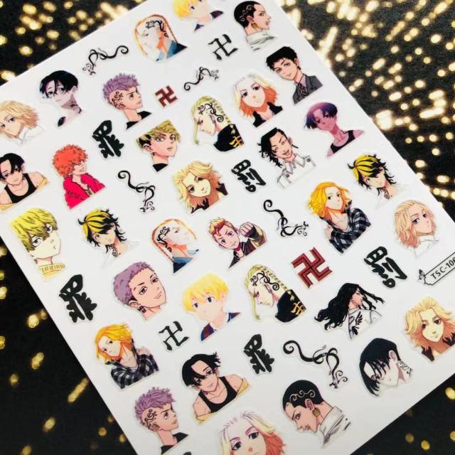 3D Nail Art Stickers Decal Template Nail Tool Decorations Nail Slider  Metallic Nail Art Stickers Set Love Metal Nail Studs Decals for Women Nail Decorations Accessories Metal Curve Stripe Lines Design Letter Nail Sticker Decoration Stevvex