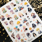 3D Nail Art Stickers Decal Template Nail Tool Decorations Nail Slider  Metallic Nail Art Stickers Set Love Metal Nail Studs Decals for Women Nail Decorations Accessories Metal Curve Stripe Lines Design Letter Nail Sticker Decoration Stevvex
