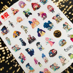 3D Nail Art Stickers Decal Template Nail Tool Decorations Nail Slider  Metallic Nail Art Stickers Set Love Metal Nail Studs Decals for Women Nail Decorations Accessories Metal Curve Stripe Lines Design Letter Nail Sticker Decoration Stevvex