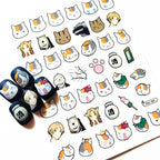 3D Nail Art Stickers Decal Template Nail Tool Decorations Nail Slider  Metallic Nail Art Stickers Set Love Metal Nail Studs Decals for Women Nail Decorations Accessories Metal Curve Stripe Lines Design Letter Nail Sticker Decoration Stevvex