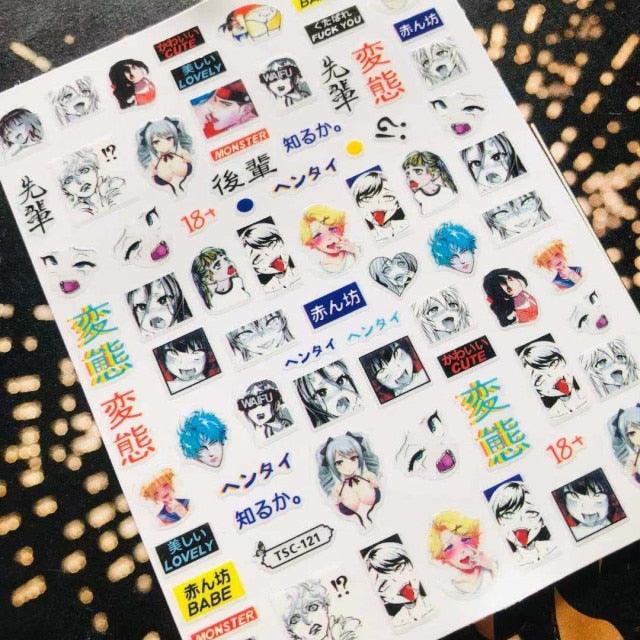 3D Nail Art Stickers Decal Template Nail Tool Decorations Nail Slider  Metallic Nail Art Stickers Set Love Metal Nail Studs Decals for Women Nail Decorations Accessories Metal Curve Stripe Lines Design Letter Nail Sticker Decoration Stevvex