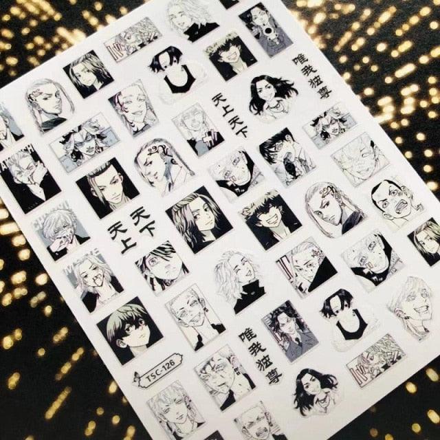 3D Nail Art Stickers Decal Template Nail Tool Decorations Nail Slider  Metallic Nail Art Stickers Set Love Metal Nail Studs Decals for Women Nail Decorations Accessories Metal Curve Stripe Lines Design Letter Nail Sticker Decoration Stevvex
