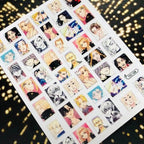 3D Nail Art Stickers Decal Template Nail Tool Decorations Nail Slider  Metallic Nail Art Stickers Set Love Metal Nail Studs Decals for Women Nail Decorations Accessories Metal Curve Stripe Lines Design Letter Nail Sticker Decoration Stevvex