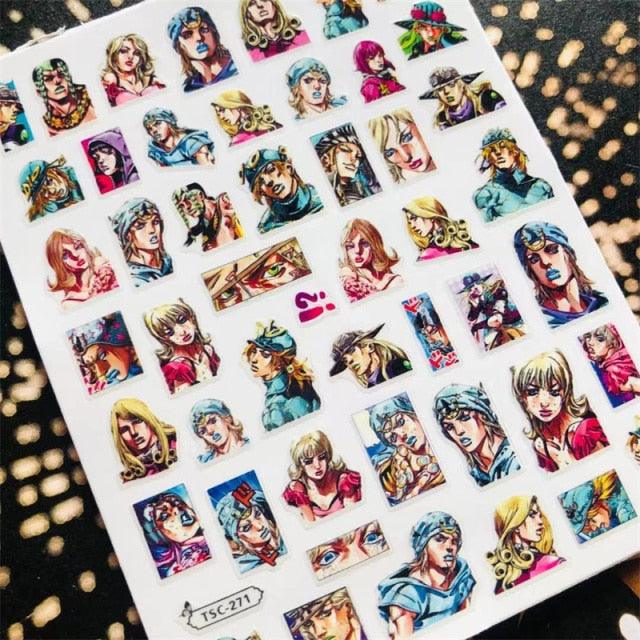 3D Nail Art Stickers Decal Template Nail Tool Decorations Nail Slider  Metallic Nail Art Stickers Set Love Metal Nail Studs Decals for Women Nail Decorations Accessories Metal Curve Stripe Lines Design Letter Nail Sticker Decoration Stevvex