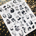 3D Nail Art Stickers Decal Template Nail Tool Decorations Nail Slider  Metallic Nail Art Stickers Set Love Metal Nail Studs Decals for Women Nail Decorations Accessories Metal Curve Stripe Lines Design Letter Nail Sticker Decoration Stevvex