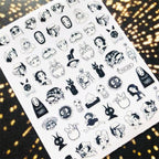3D Nail Art Stickers Decal Template Nail Tool Decorations Nail Slider  Metallic Nail Art Stickers Set Love Metal Nail Studs Decals for Women Nail Decorations Accessories Metal Curve Stripe Lines Design Letter Nail Sticker Decoration Stevvex
