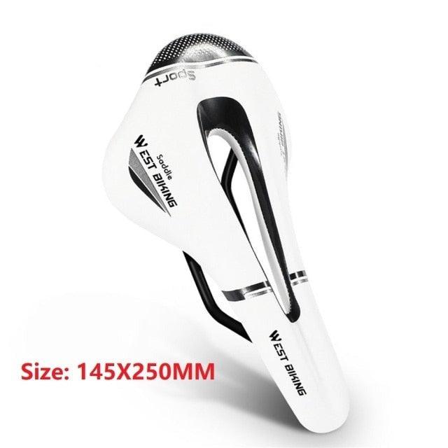 Bicycle Soft Thick Saddle Mountain Road Bike Wide Seat Cushion Road Bike Carbon Saddle Comfort Bike Saddle Ergonomic Waterproof Bicycle Seat For Road Bike Mountain Bike Seats Stevvex