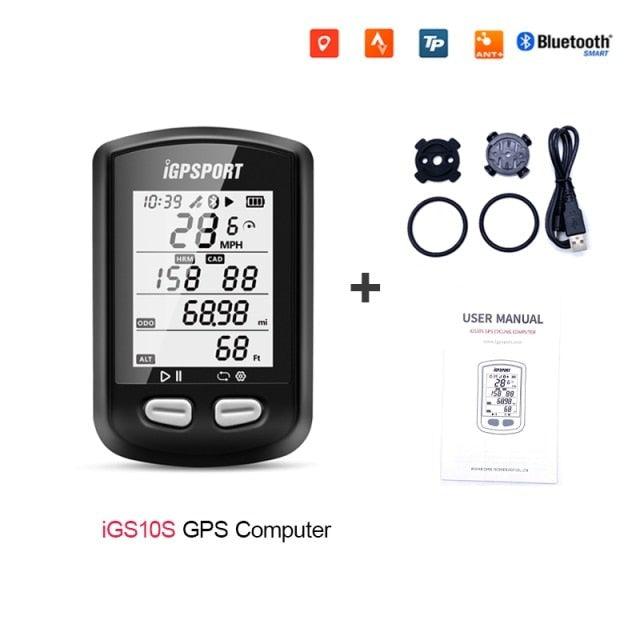 Bike Wireless Stopwatch GPS Bicycle Computer IPX6 Waterproof Cycling Speedometer With ANT+ Bluetooth Bike Speedometer and Odometer Rechargeable Cycling Computer MTB Tracker With LCD Automatic Backlight Display Stevvex