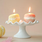 Handmade Lovely Macaron Candle Macaron Candles Scented Candle Cute Handmade Aromatherapy Candles Gifts For Women Home Decor Candle Scented Candles Aromatherapy Wedding Home Decoration Scented Candles INS Shooting Props Stevvex