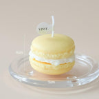 Handmade Lovely Macaron Candle Macaron Candles Scented Candle Cute Handmade Aromatherapy Candles Gifts For Women Home Decor Candle Scented Candles Aromatherapy Wedding Home Decoration Scented Candles INS Shooting Props Stevvex