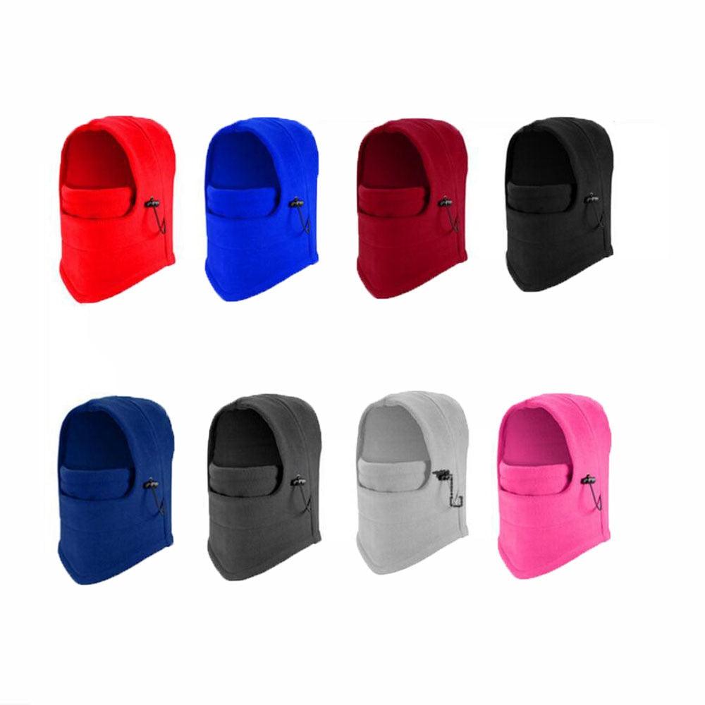 Winter Cycling Cap Fleece Thermal Keep Warm Windproof Cycling Face Mask Balaclava Skiing Fishing Hiking Skating Hat Headwear Fashion Balaclava Shawl Women Winter Hat Soft Knitted Hooded Neck Collar Cap Beanie Hat Warm Scarf Unisex Bonnet Hooded Scarf Hat Stevvex