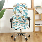 Office Chair Cover Jacquard Removable Gaming Computer Case Cushion Covers Dust Guards For Home Leisure Universal Size Modern Stretchable Cloth Polyester Universal Desk Task Chair Chair Covers Stretch Rotating Chair Slipcover Stevvex