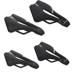 Bicycle Saddle Soft Thick Mountain Road Bike Wide Seat Cushion Bike Carbon Saddle Seat Ergonomics Design Fit Comfort Bike Saddle With Foam Breathable Soft Bicycle Cushion For Women Men Stevvex