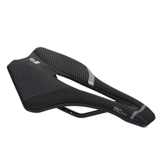 Bicycle Saddle Soft Thick Mountain Road Bike Wide Seat Cushion Bike Carbon Saddle Seat Ergonomics Design Fit Comfort Bike Saddle With Foam Breathable Soft Bicycle Cushion For Women Men Stevvex