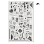 Blue Butterfly 3D Nail Stickers Flowers Leaves Self Adhesive Transfer Sliders Wraps Manicures Foils Decorations Decoration Tattoo Manicure Transfer Nail Decals Flowers Butterfly Designs Nails Supply Manicure Tips Design Nail Decoration Stevvex
