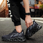 Casual Men's Running Sneakers Light Blade Breathable Comfortable Lightweight Men Jogging Breathable Tennis Sport Shoes For Workout Walking Outdoor Sport Gym Stevvex
