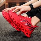 Casual Men's Running Sneakers Light Blade Breathable Comfortable Lightweight Men Jogging Breathable Tennis Sport Shoes For Workout Walking Outdoor Sport Gym Stevvex
