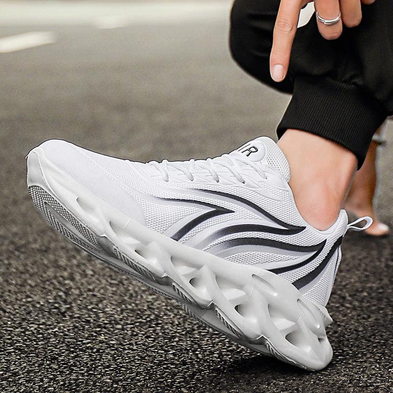 Casual Men's Running Sneakers Light Blade Breathable Comfortable Lightweight Men Jogging Breathable Tennis Sport Shoes For Workout Walking Outdoor Sport Gym Stevvex