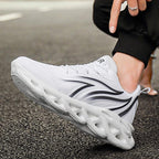Casual Men's Running Sneakers Light Blade Breathable Comfortable Lightweight Men Jogging Breathable Tennis Sport Shoes For Workout Walking Outdoor Sport Gym Stevvex