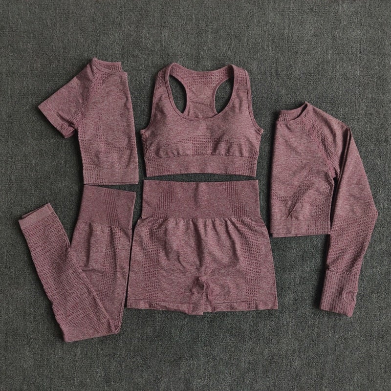 FlexFit Seamless Women’s Yoga Set: Comfort & Style - SJB-DIAMOND ELITES