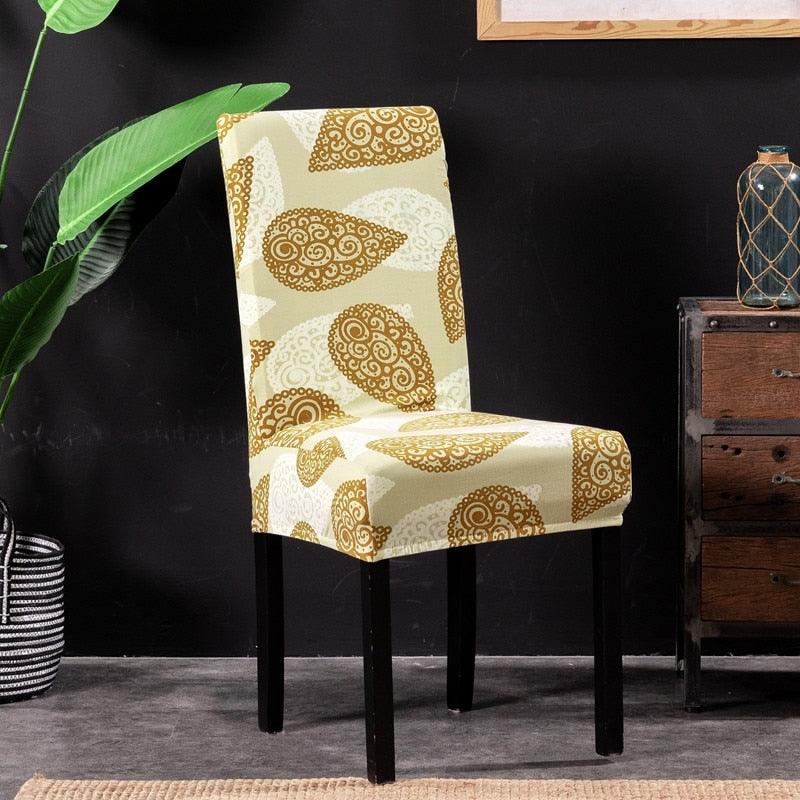 Spandex Chair Cover Removable Anti-Dirty Seat Slipcover Cover For Banquet Wedding Dinner Restaurant Slipcovers Anti-Stain Removable Washable Parsons Chair Protector For Dining Room Banquet Ceremony Wedding Party Hotel Restaurant Stevvex