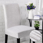 Spandex Chair Cover Removable Anti-Dirty Seat Slipcover Cover For Banquet Wedding Dinner Restaurant Slipcovers Anti-Stain Removable Washable Parsons Chair Protector For Dining Room Banquet Ceremony Wedding Party Hotel Restaurant Stevvex
