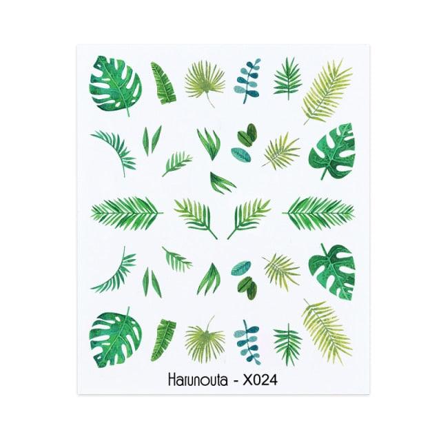 Nails Sticker Nail Art Decorations Flowers Leaves Decals Water Transfer Sliders Woman Face Fruit Foil Manicures Wraps  Water Transfer Nail Decals Sticker For Pretty Girl Self-Adhesive Nail Decals Designer Nail Stickers for Acrylic Decal Stevvex