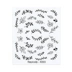 Nails Sticker Nail Art Decorations Flowers Leaves Decals Water Transfer Sliders Woman Face Fruit Foil Manicures Wraps  Water Transfer Nail Decals Sticker For Pretty Girl Self-Adhesive Nail Decals Designer Nail Stickers for Acrylic Decal Stevvex