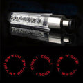 Bicycle Light Wheels Double-Sensing Sided Mountain Bike LED Lamp Riding Wheel Lights Neon Flashing Lamp Glow In The Dark Safety Warning Bike Lights For Night Riding Stevvex