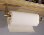 Adhesive Paper Holder Gold 304 Stainless Steel Stand Toilet Paper Towel Rack Tissue Roll Hanger For Kitchen Bathroom Free Nail Stainless Steel Toilet Tissue Roll Holder Sticky Hand Towel Hanger Vertical Or Horizontal No Drilling Stevvex