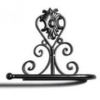 New Arrival Classic Bathroom accessories Vintage Iron Toilet Paper Towel Roll Holder Bathroom Wall Mount Rack Toilet Paper Roll Holder Cast Iron Wall Mounted Toilet Tissue Holder  European Victorian Design Stevvex