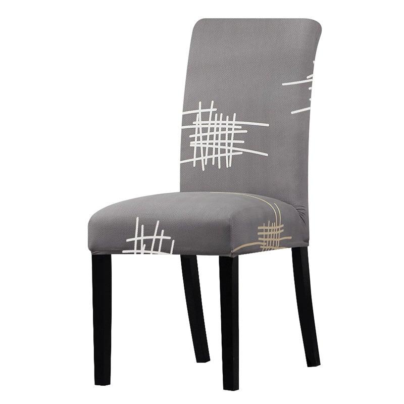 Printed Chair Cover Economical and Practical Stretch Seat Cover Slipcovers Big Elastic Washable Dining Chairs Beach Chairs Removable Washable Short Parsons Kitchen Chair Covers Protector for Dining Room Hote Stevvex