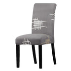 Printed Chair Cover Economical and Practical Stretch Seat Cover Slipcovers Big Elastic Washable Dining Chairs Beach Chairs Removable Washable Short Parsons Kitchen Chair Covers Protector for Dining Room Hote Stevvex
