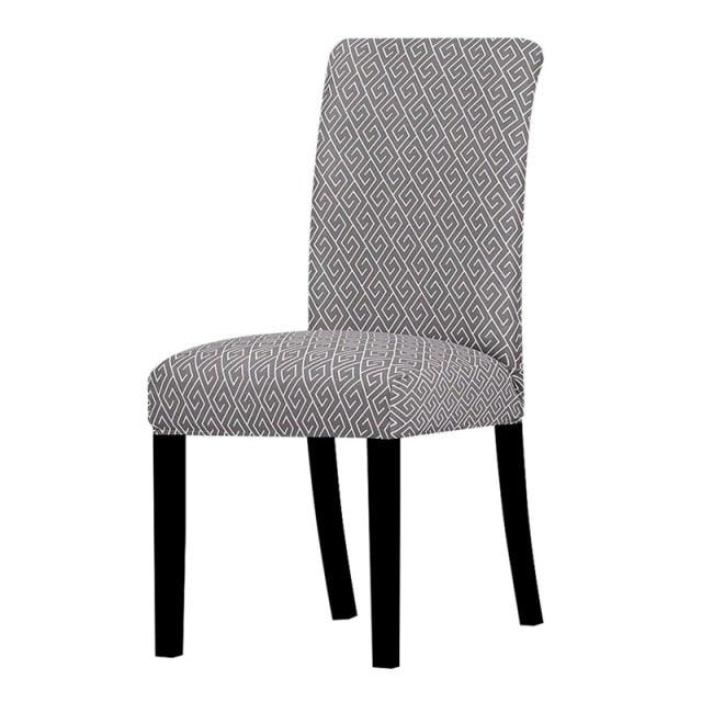 Printed Chair Cover Economical and Practical Stretch Seat Cover Slipcovers Big Elastic Washable Dining Chairs Beach Chairs Removable Washable Short Parsons Kitchen Chair Covers Protector for Dining Room Hote Stevvex