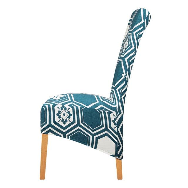 Stretch XL Size Chair Cover Big Elastic Seat Chair Covers Painting Slipcovers Restaurant Banquet Dining Home Party Decoration Chairs Protector Covers Seat Slipcover With Elastic Band For Dining Room Wedding Ceremony Banquet Stevvex
