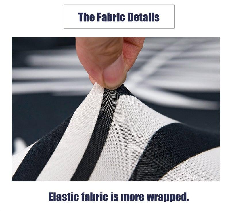 Geometric Sofa Covers Stretch Plaid Sofa Slipcovers for Living Room Elastic Sofa Cover Couch Armchair Cover Towel 1 2 3 4 Seater Slipcover For Sofas Loveseat Armchair Living Room Universal Furniture Stevvex