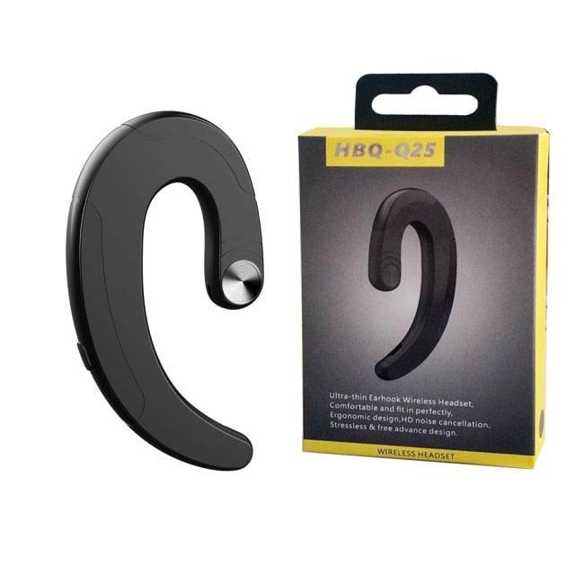 Exquisite Headphone Bluetooth Headset Single Noise Cancelling Ambient Sound Earphone Wireless Bluetooth Earbuds Office Over Ear Headphones Handsfree Business Bone Conduction Earphones Comfortable Secure Fit Headphones With Mic Stevvex