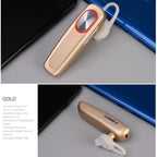 L9 Wireless Bluetooth-compatible Headphone With Microphone Bass Sport Earphones Universal Handsfree Hanging Ear Single Earhphone Stevvex