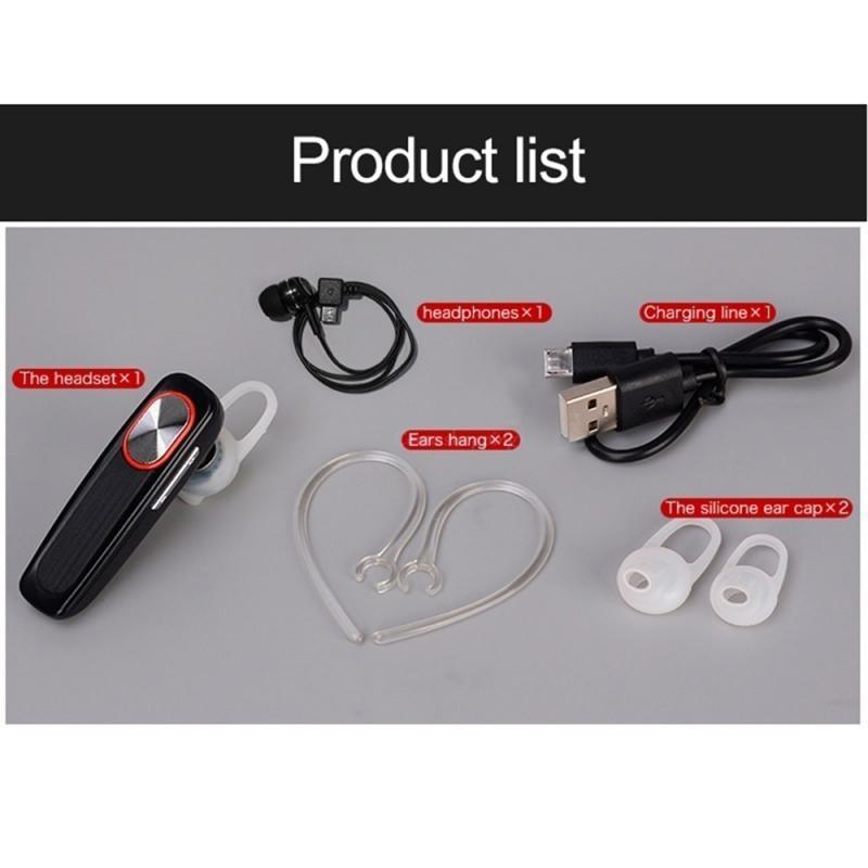 L9 Wireless Bluetooth-compatible Headphone With Microphone Bass Sport Earphones Universal Handsfree Hanging Ear Single Earhphone Stevvex