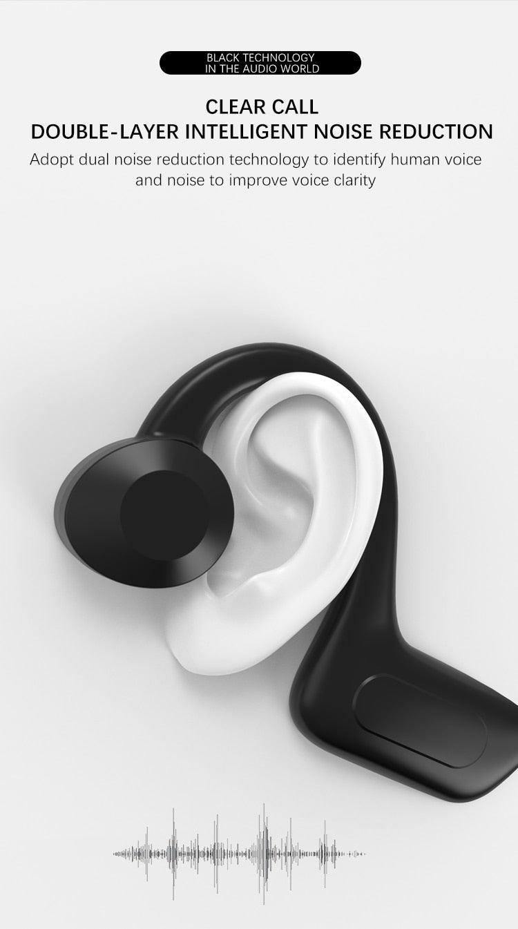 Headphones Bluetooth Headsets Wireless Earbuds Waterproof Earpieces Sports Earphones Business For Redmi Bluetooth Earpiece, Bluetooth Earbuds 5.0, Single Wireless Earphone w/Upgraded CVC8.0 Noise Reduction for Work, 10 Hours Talking Time, Waterproof Stevvex